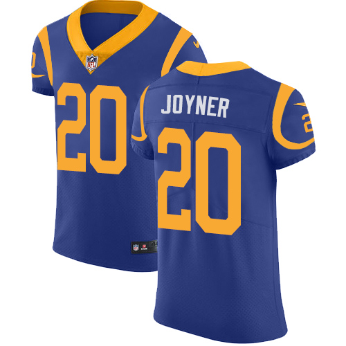 Nike Rams #20 Lamarcus Joyner Royal Blue Alternate Men's Stitched NFL Vapor Untouchable Elite Jersey